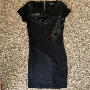 Armani Exchange little black dress